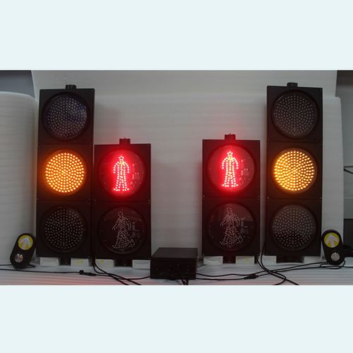 300型行人过街红绿灯 手动控制交通信号灯 按钮红绿指示灯